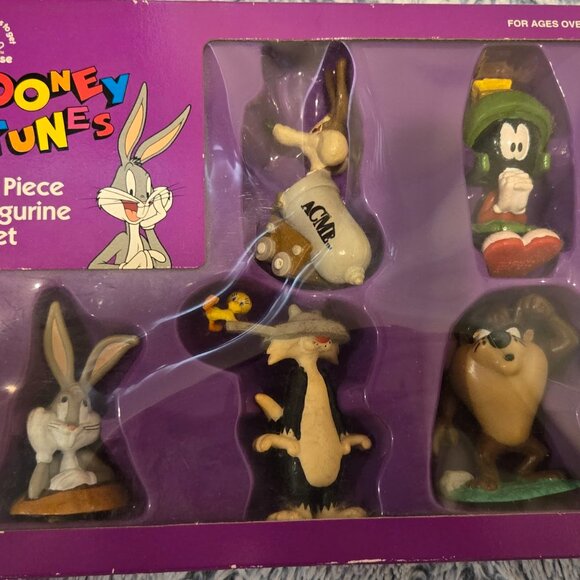 APPLAUSE LOONEY TUNES 5 PIECE FIGURE SET~ PRE-OWNED. 1996 - Picture 3 of 3